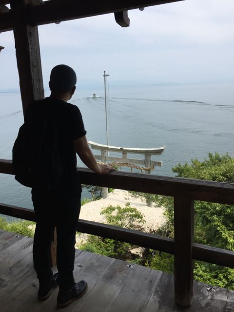 琵琶湖の竹生島へ行ってきました！